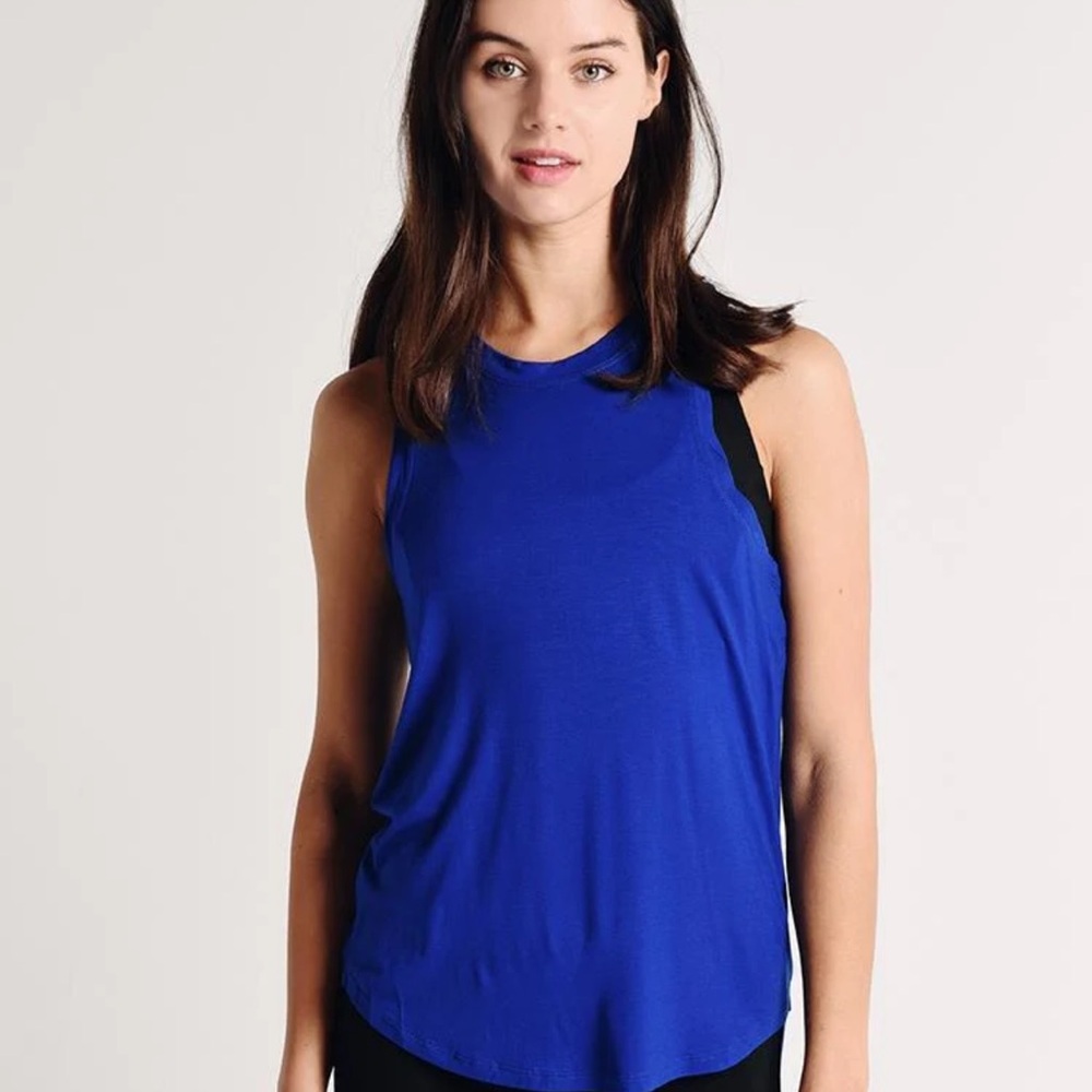 Splits59 Royal Blue Toni Tank Top XS